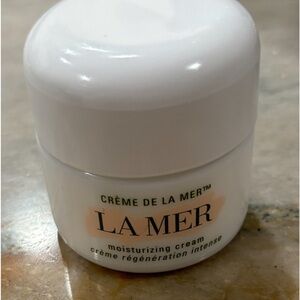 La Mer jar empty porcelain container